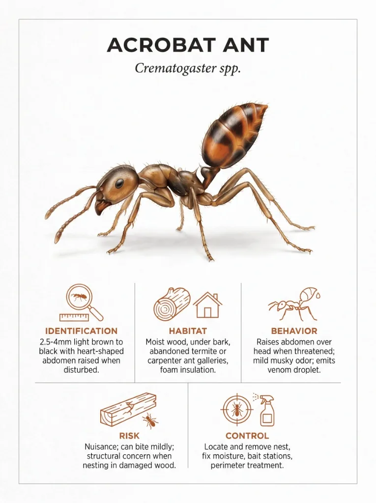 Acrobat Ant identification