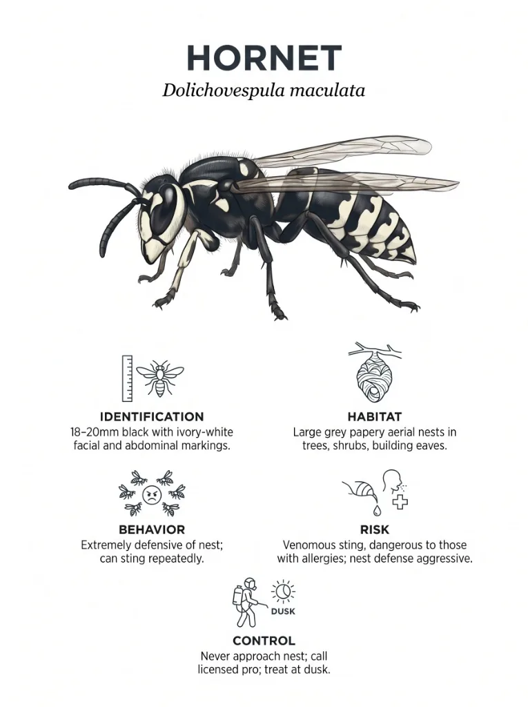 Hornet (Bald-Faced) identification