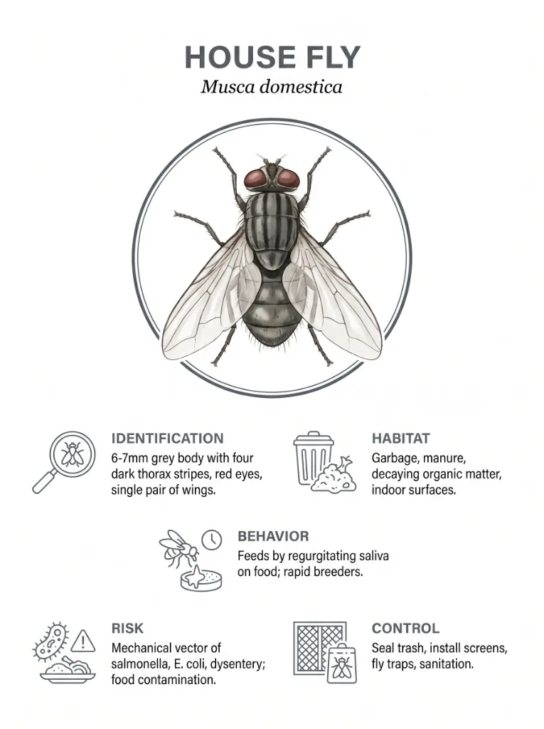 House Fly identification