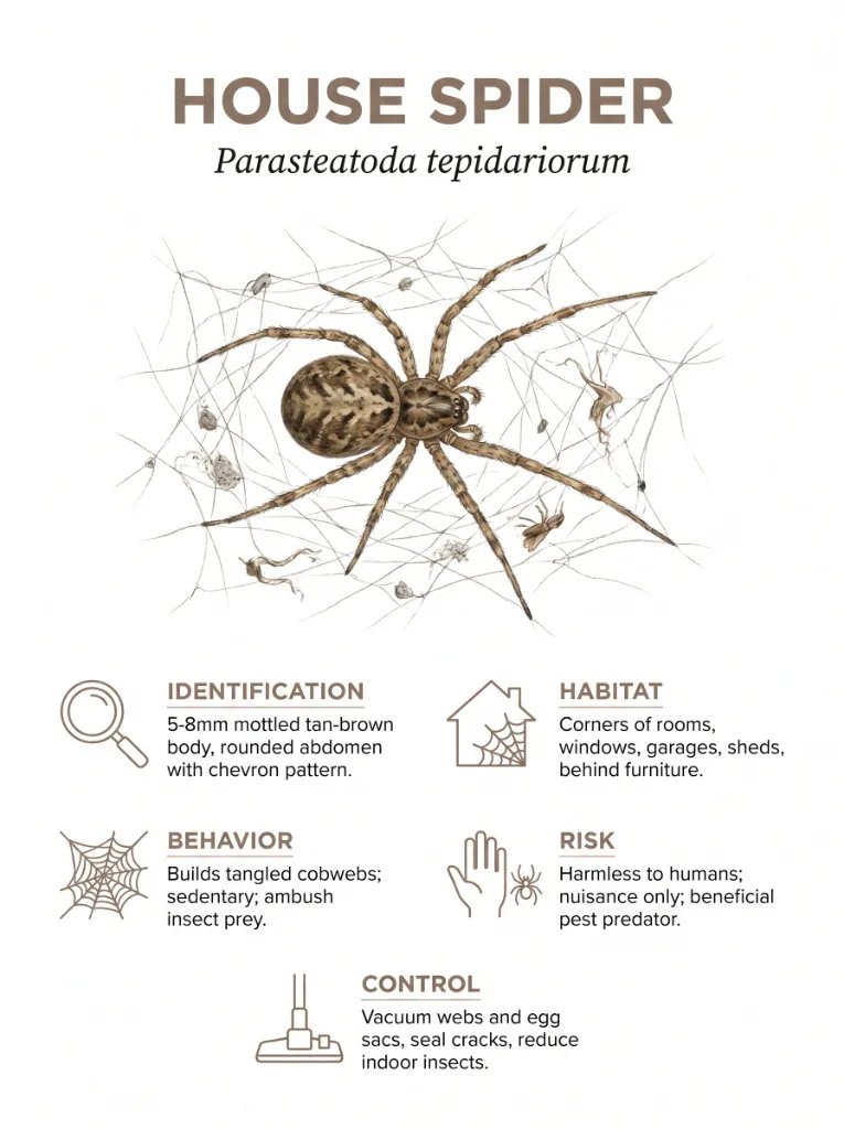 Common House Spider identification