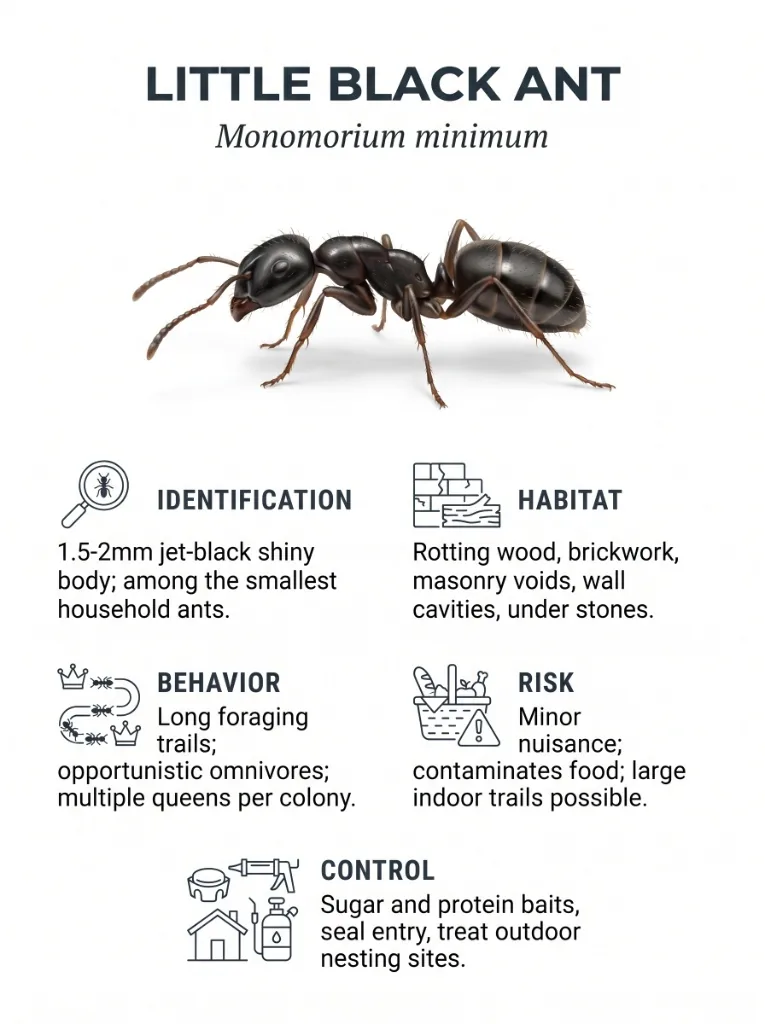 Little Black Ant identification
