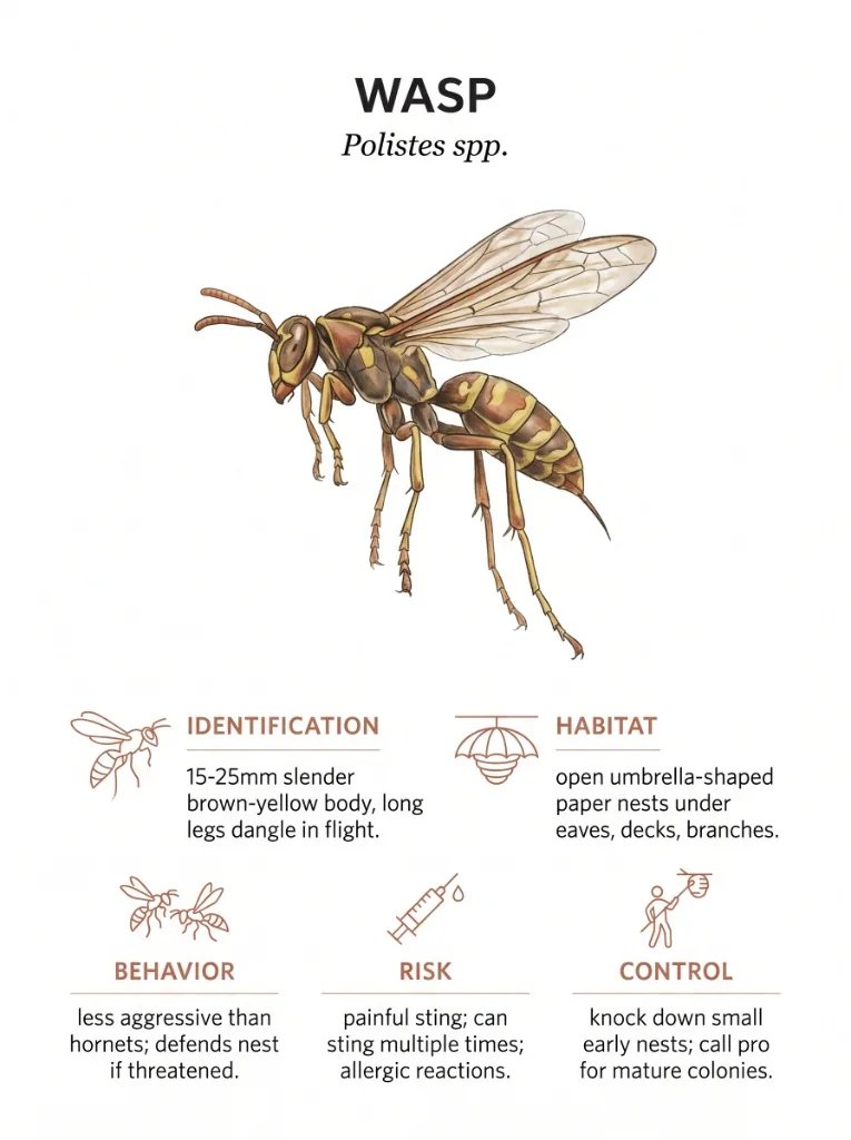 Paper Wasp identification