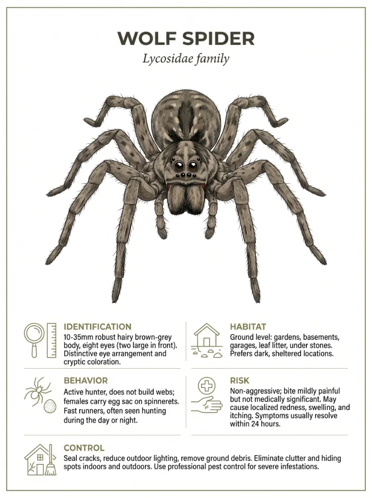 Wolf Spider identification